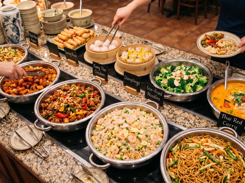 Sie betrachten gerade All-you-can-eat-Restaurant: Schätzung durch Sicherheitszuschlag