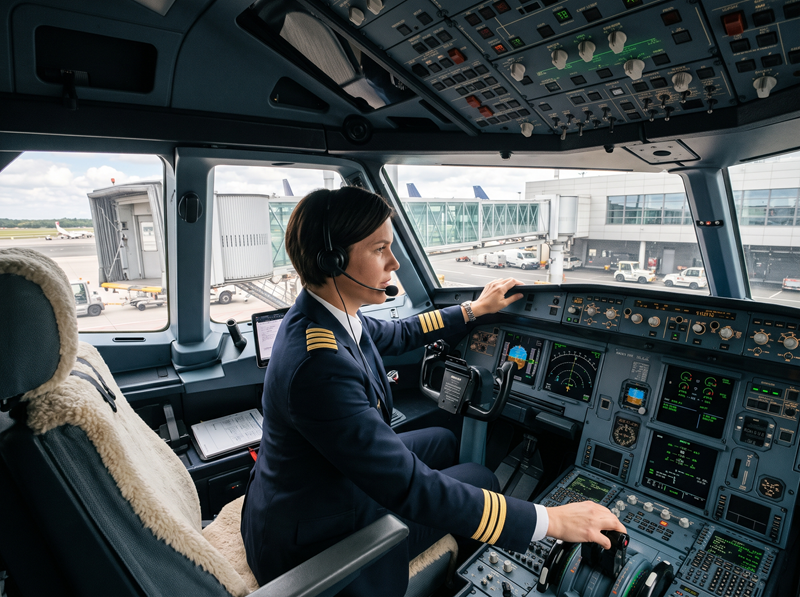 Sie betrachten gerade Flugzeug in Parkposition als Erste Tätigkeitsstätte